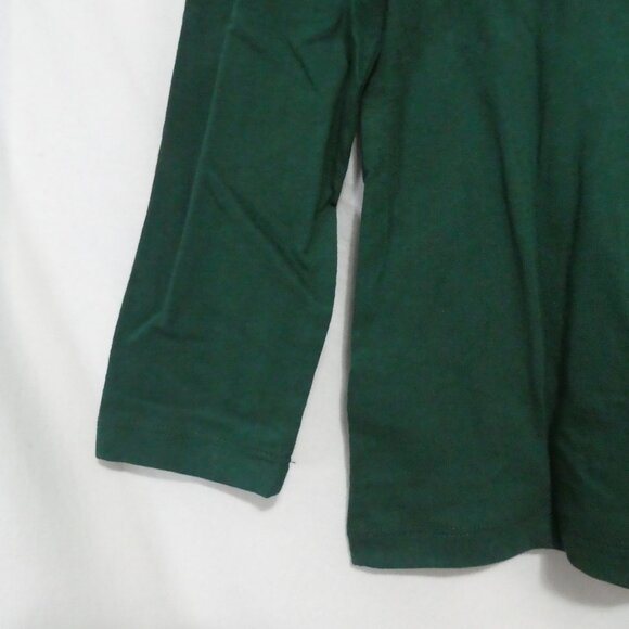OLD NAVY | medium (8) | Solid Green Long Sleeve T-Shirt / Shirt | NWOT - Picture 12 of 14